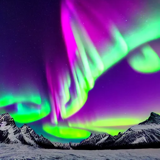 Prompt: dragon aurora borealis, photorealistic, national geographic photography, 8 k