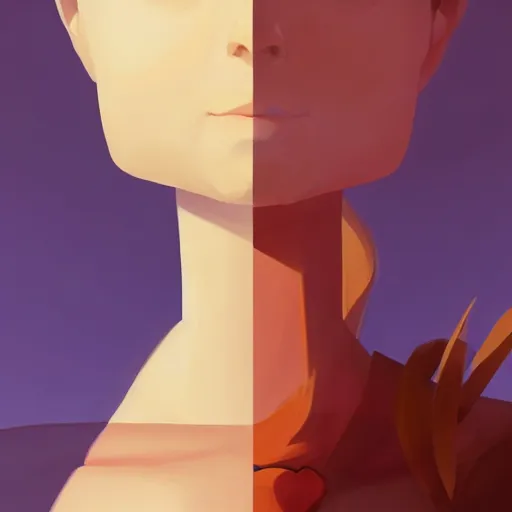 Image similar to face icon stylized minimalist sony playstation, loftis, cory behance hd by jesper ejsing, by rhads, makoto shinkai and lois van baarle, ilya kuvshinov, rossdraws global illumination