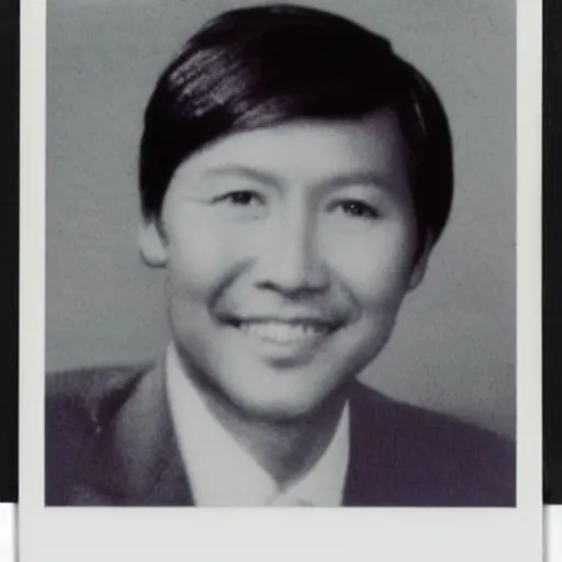 Prompt: a polaroid photo of BongBong Marcos as D.B. Cooper