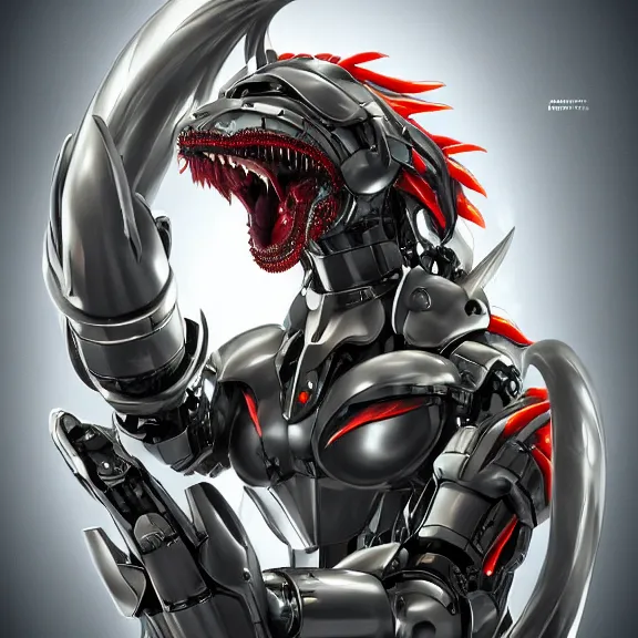 Image similar to detailed mawshot of a gigantic goddess elegant beautiful stunning anthropomorphic hot robot mecha female dragon, eating and swallowing a human whole, with sleek silver metal armor, OLED visor over eyes, micro art, prey, vore, digital art, mawshot, dragon vore, dragon maw, furry art, high quality, 8k 3D realistic, macro art, micro art, Furaffinity, Deviantart, Eka's Portal, G6