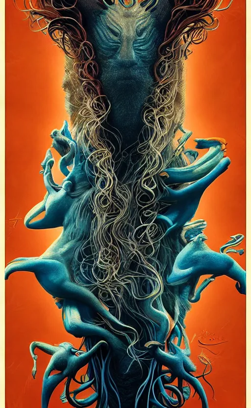 Image similar to exquisite creature poster art, movie art, poster art, poster art, elegant, by weta studio and james jean, 8 k, denoised