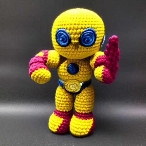 Prompt: The Infinity Gauntlet, Amigurumi