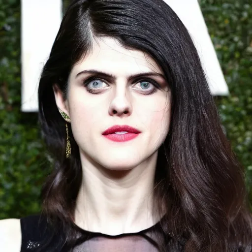 Prompt: black alexandra daddario