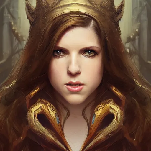 Prompt: a portrait of anna kendrick as a sorceress, urban motifs, intricate, elegant, highly detailed, digital painting, trending on artstation, concept art, smooth sharp focus, illustration, art by artgerm and greg rutkowski