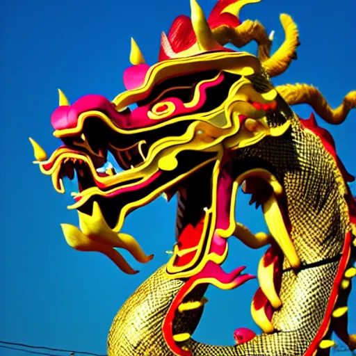 Image similar to Chinese dragon, landscape photography