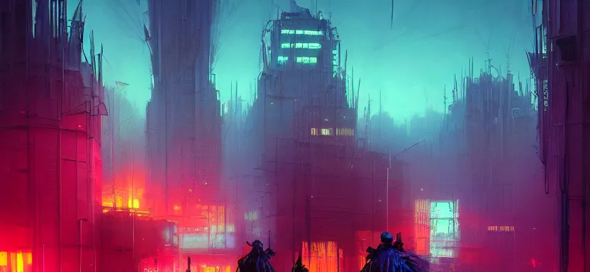 Image similar to beautiful masterpiece painting of a dystopian city in a future radioactive glowing swamp, by Remedios Varo and Anato Finnstark and Greg Rutkowski, dayglo pink, dayglo blue, by Craig Mullins, ilya kuvshinov, krenz cushart, artgerm, 8k, trending on ArtStation