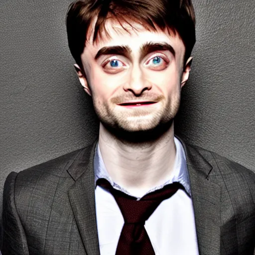 Image similar to daniel radcliffe as hedwig