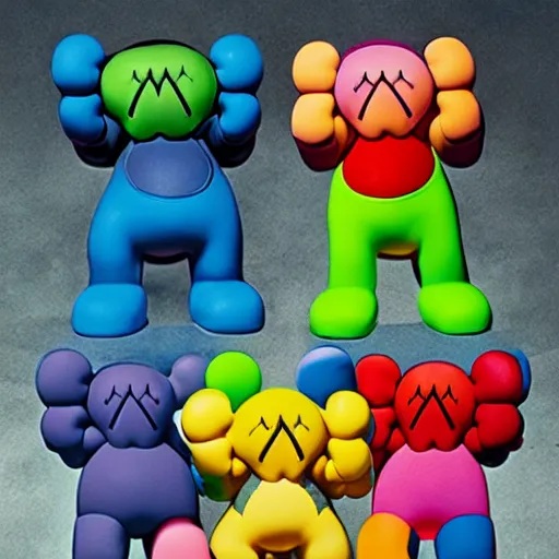 Prompt: new kaws collection