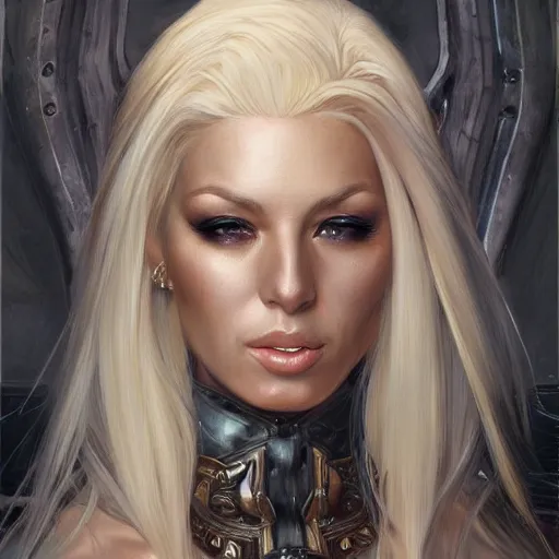 Image similar to isabelledeltore with blonde hair as a fantasy d _ d character art by donato giancola and bayard wu digital art trending on artstation 4 k