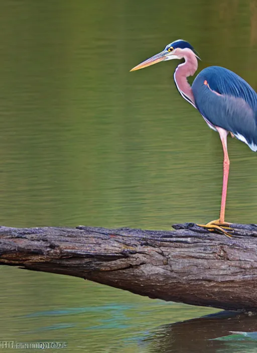 Image similar to tri - colored heron sitting on a log by the river, canon 7 d mark ii canon l series ii 1 0 0 - 4 0 0 @ 1 8 8 mm iso 8 0 0, f / 9. 0, 1 / 4 0 0 sec, octane,