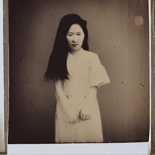 Image similar to Mariya Takeuchi, ambrotype