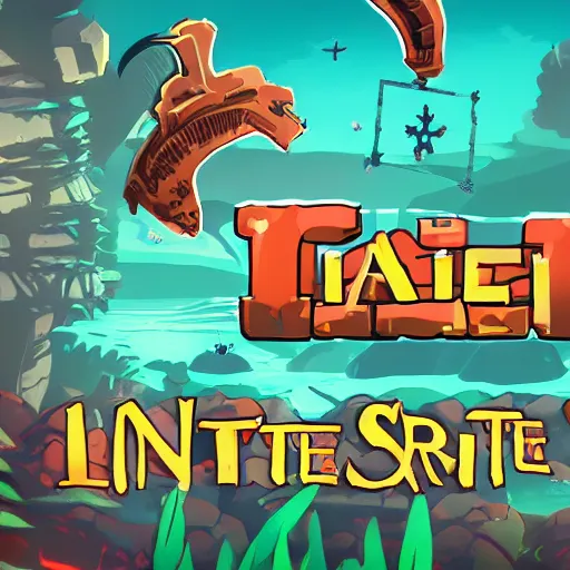 Image similar to indie game logo with the intials TB, the name of the game is called Tidal Breach.