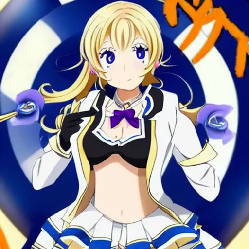 Image similar to eli ayase from love live anime