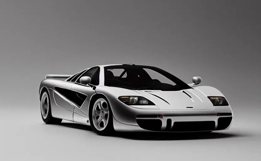 Prompt: photo of a mclaren f 1, studio lighting