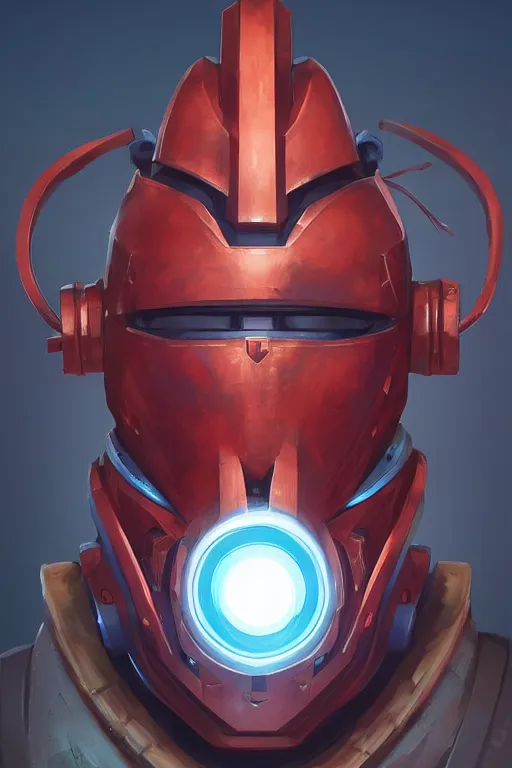 Image similar to epic mask helmet robot ninja portrait stylized as fornite style game design fanart by concept artist gervasio canda, behance hd by jesper ejsing, by rhads, makoto shinkai and lois van baarle, ilya kuvshinov, rossdraws global illumination radiating a glowing aura global illumination ray tracing hdr render in unreal engine 5