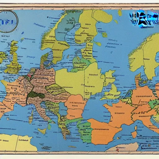 Image similar to map of world war 1 europe