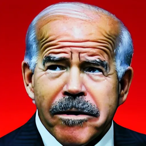 Image similar to planet of joe bidens face