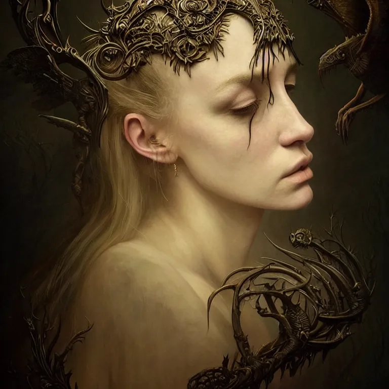 Image similar to epic professional digital art lindsay mann, moderate atmospheric lighting, painted, intricate, detailed, foreboding, by leesha hannigan, wayne haag, reyna rochin, ignacio fernandez rios, mark ryden, iris van herpen,, epic, stunning, gorgeous, much wow, cinematic, masterpiece.