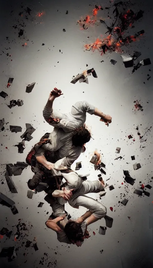 Image similar to rage, by jeremy geddes