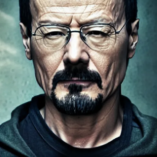 Image similar to Hideo Kojima as Walter White in Breaking Bad