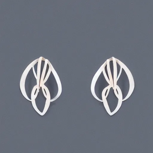 Prompt: “minimalistic beautiful fashionable surprising earring design”