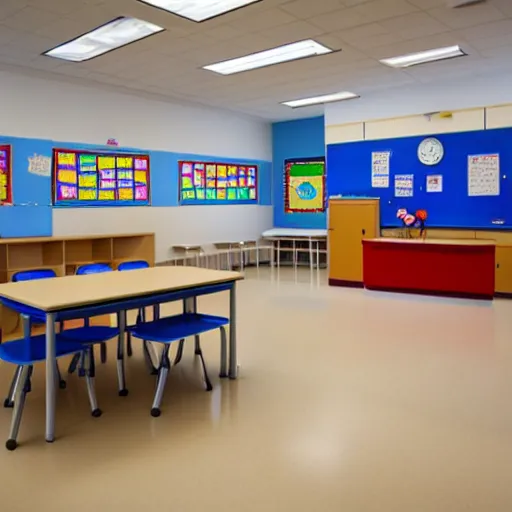 Image similar to a school reception, 4 k