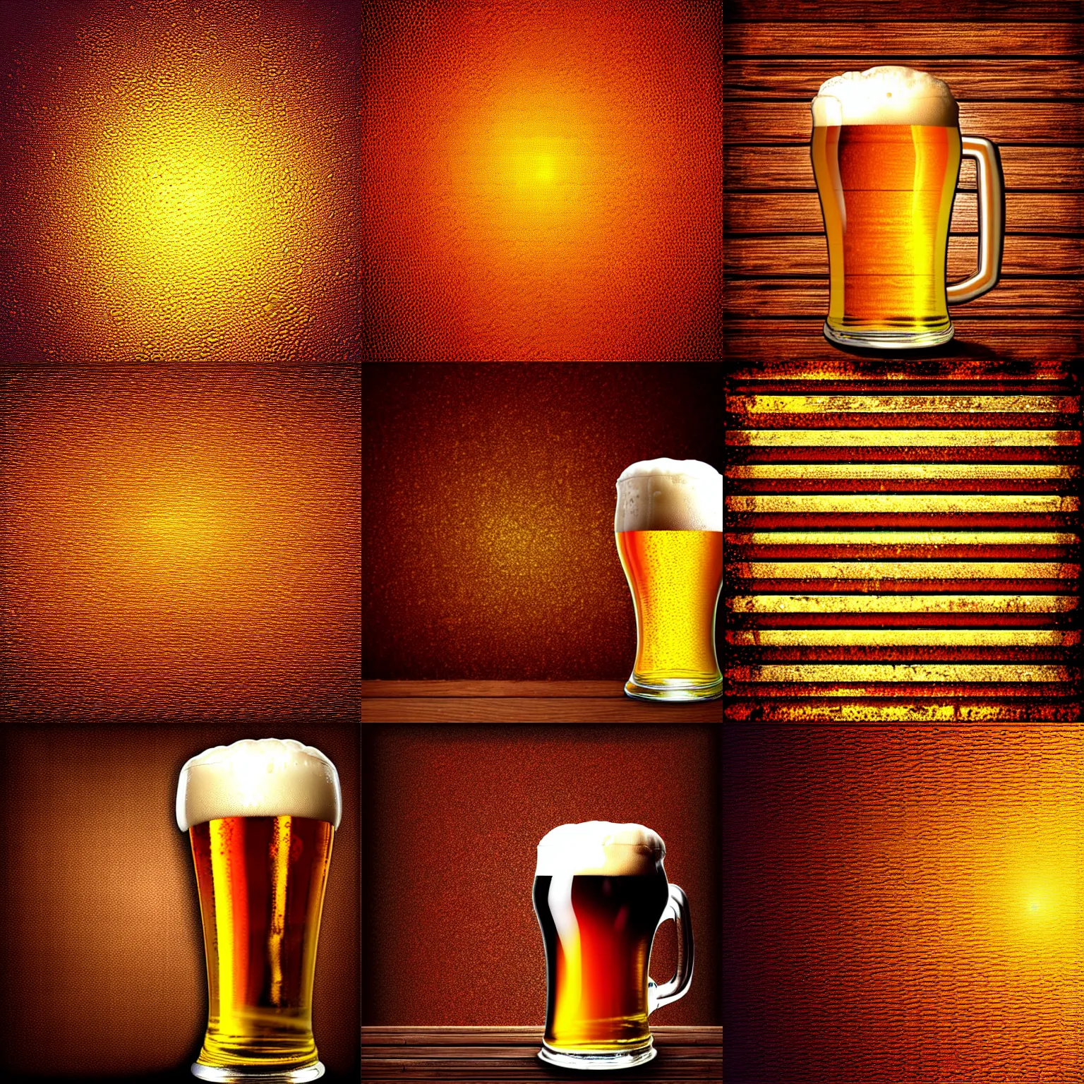 Prompt: beer-texture background