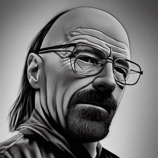 Image similar to Walter White as kurt cobain