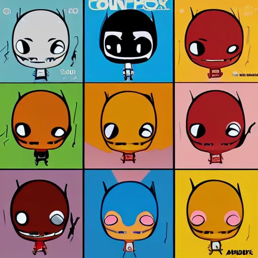 Image similar to Atom ant cartoon character as funko pop from 1965