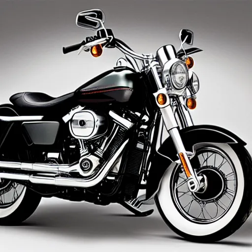 Image similar to a harley davidson sedan