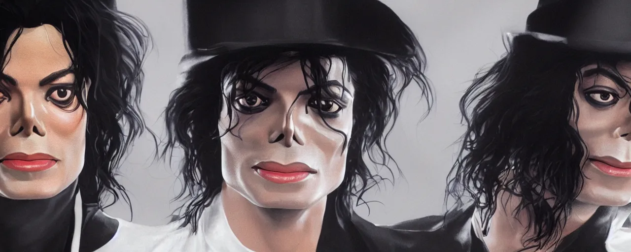 Prompt: michael jackson , made by Alex Ross, ArtStation, CGSociety, concept art, cgsociety, octane render, trending on artstation, artstationHD, artstationHQ, unreal engine, 4k, 8k,