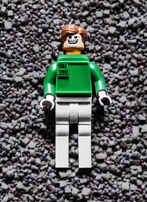 Prompt: Mark Zuckerberg as a Lego figure, LEGO photo, photography,