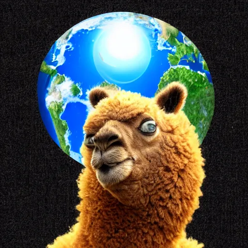 Image similar to earth alpaca the almighty