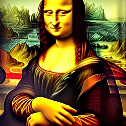 Image similar to the mona lisa