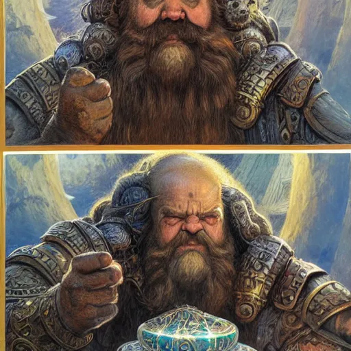 Image similar to an epic dwarven facepalm by Mark Brooks, Donato Giancola, Victor Nizovtsev, Scarlett Hooft, Graafland, Chris Moore