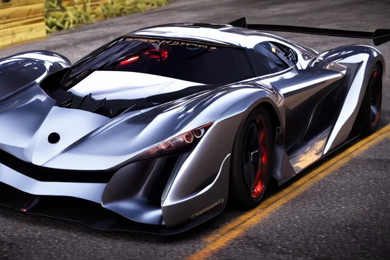 Image similar to photo wallpaper sport car gran turismo 7 forza horizon need for speed fast and furious 5 unreal engine supercar hypercar game concept car octane render, 4 khd 2 0 2 2 3 d cgi rtx style chrome reflexion global illumination ray tracing hdr arstation pixar and disney unreal