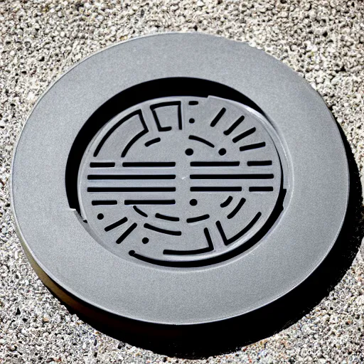 Image similar to jonathan ive dieter rams drain manhole cover