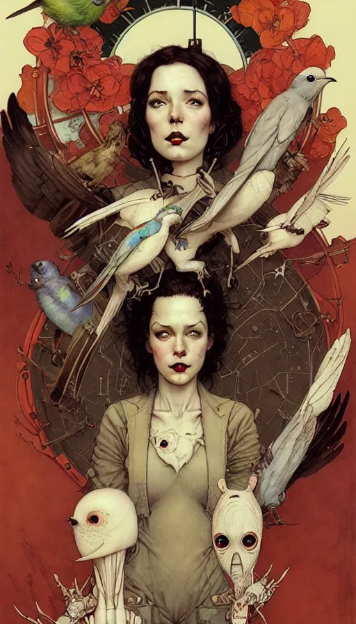 Image similar to sunbird by chiara bautista and norman rockwell and greg rutkowski weta studio and tom bagshaw and james gurney and lucasfilm