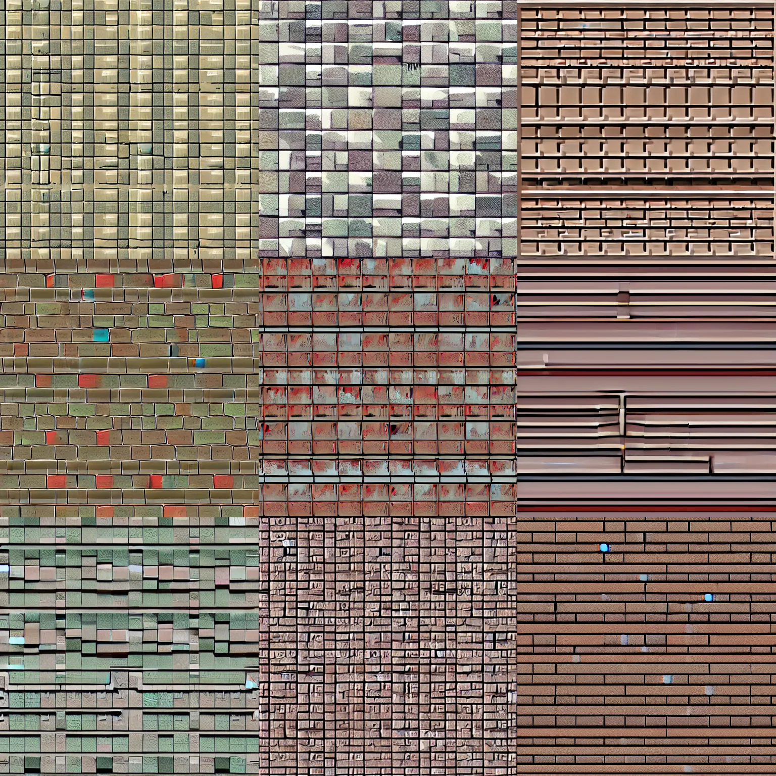 Prompt: pixel art roof tile texture by studio ghibli