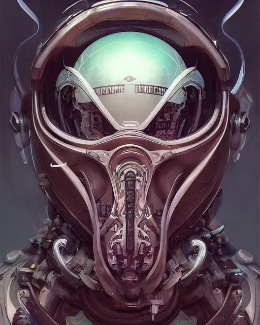 Image similar to Full shot of a venus squid monster astronaut defined facial features, intricate abstract. cyberpunk, symmetrical facial features. By Ruan Jia and Artgerm and Range Murata and WLOP and Ross Tran and William-Adolphe Bouguereau and Beeple. Key Art. Fantasy Illustration. award winning, Artstation, intricate details, realistic, Hyperdetailed, 8k resolution.