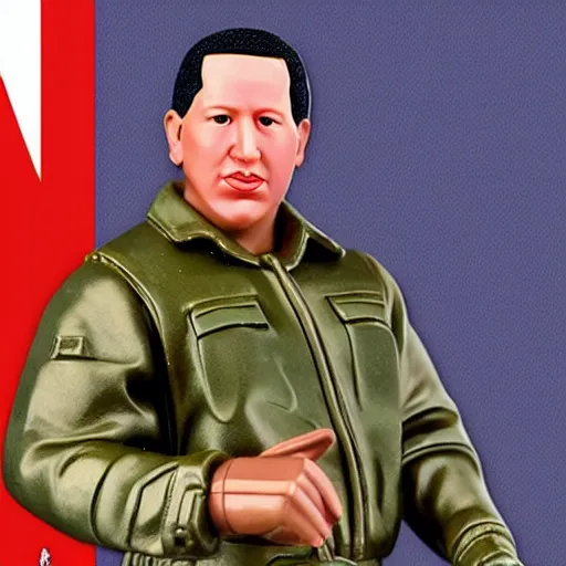 Image similar to Hugo Chávez as an g.i. joe action figure