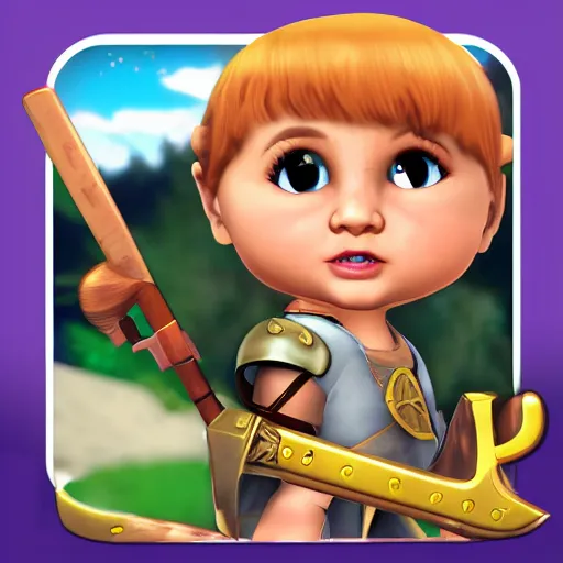 Image similar to artemis huntress toddler