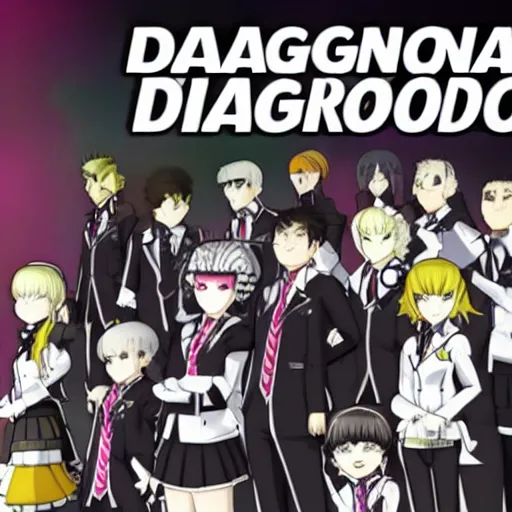 Prompt: Danganronpa