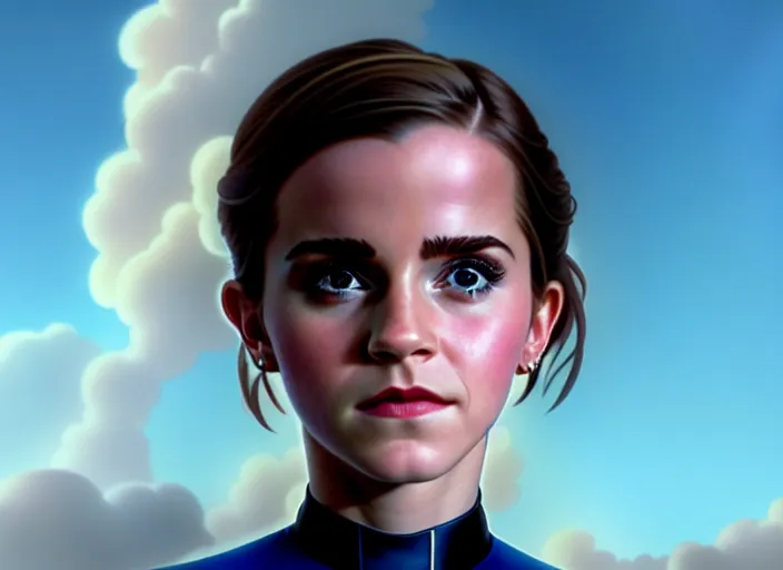 Prompt: a disney film still of emma watson as a star trek officer, finely detailed features, closeup of the face, perfect art, dusk, blue hour, gapmoe yandere grimdark, trending on pixiv fanbox, painted by greg rutkowski, makoto shinkai, takashi takeuchi, alphonse mucha, akihiko yoshida