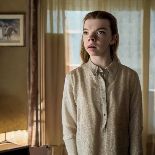 Image similar to Anya Taylor-Joy in the movie Hereditary