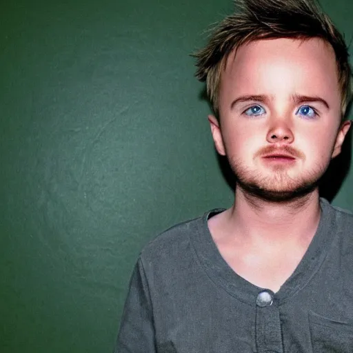 Prompt: young Aaron Paul