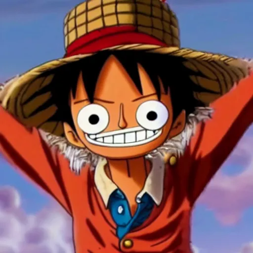 Prompt: luffy by Pixar