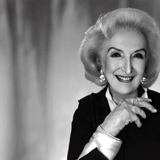 Prompt: photo of mirtha legrand