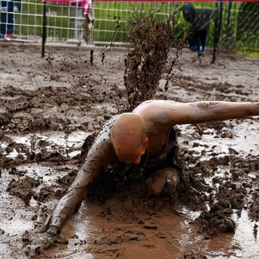 Image similar to phoenix play in mud