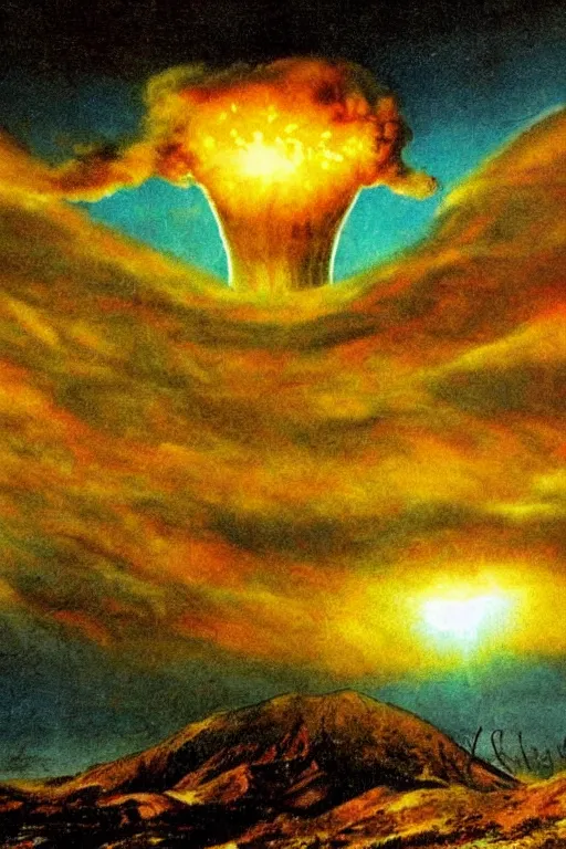 Image similar to a nuclear explosion